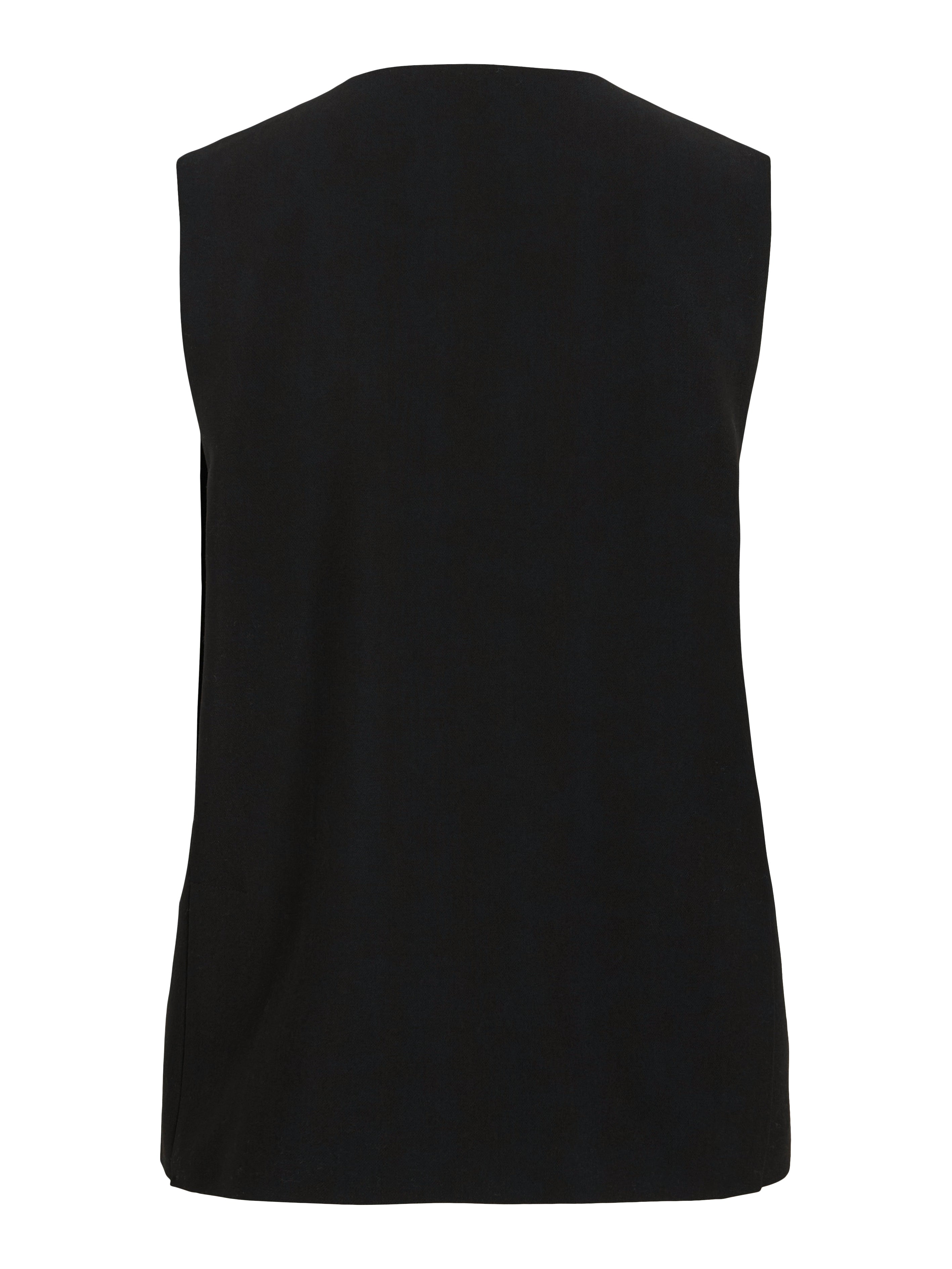 Vipiniema blazer vest - sort